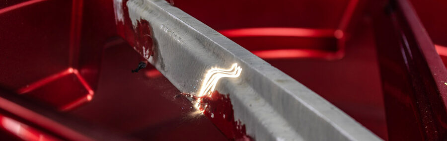 Beispiel zur Laserreinigung von Edelmetall