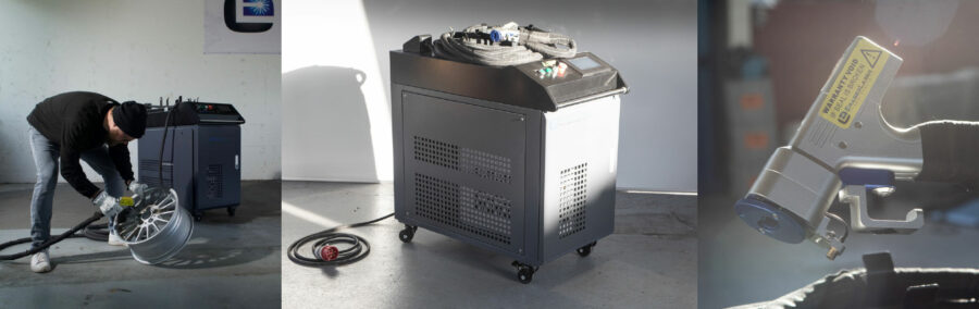 Mobiler CW Laser mit leichtem Handteil
